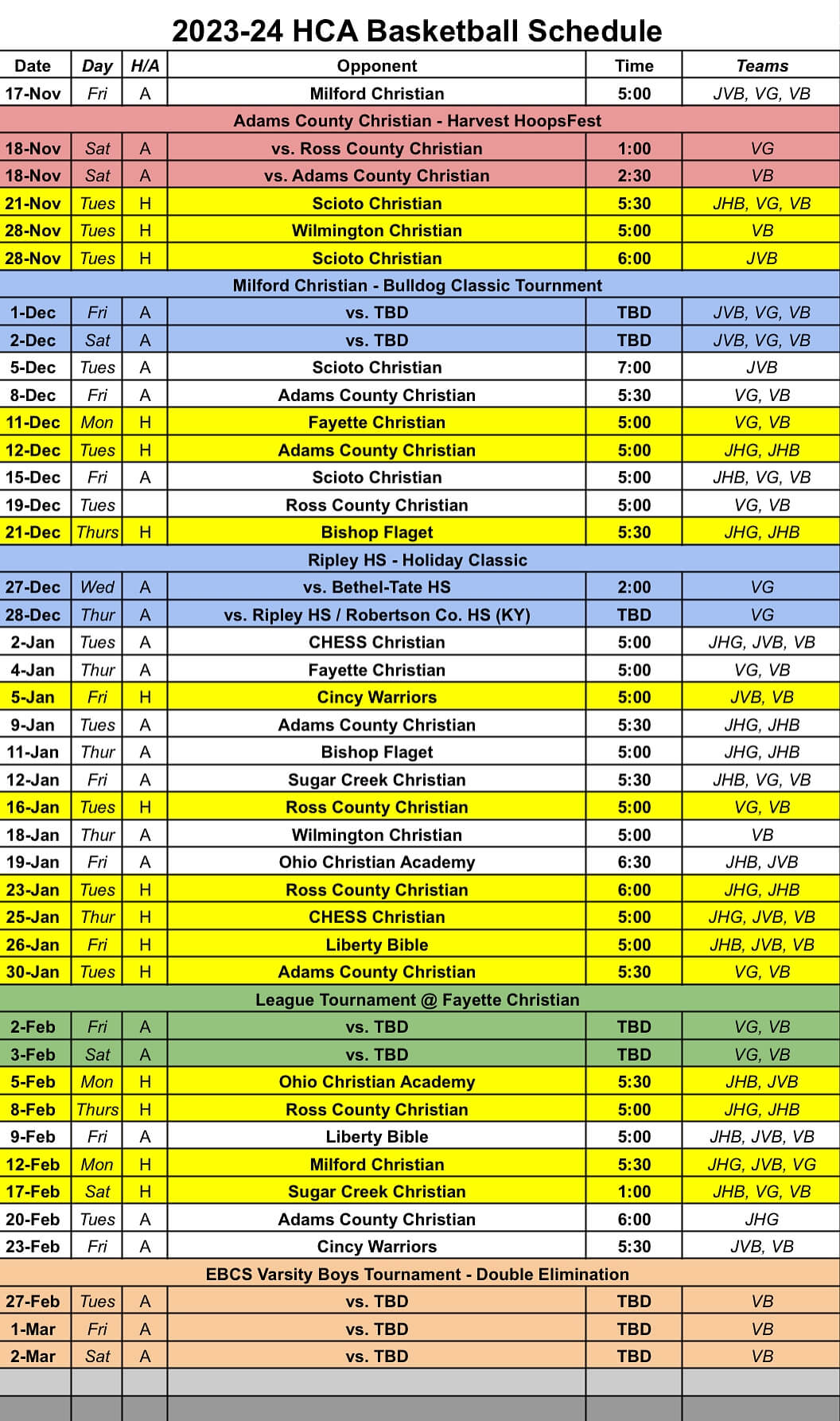 athletics-schedules-hillsboro-christian-academy